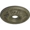 Ekena Millwork Granada Ceiling Medallion (Fits Canopies up to 6 5/8"), 18"OD x 3 1/2"ID x 2 1/2"P, Spartan Stone CM18GASSF - alternate 3
